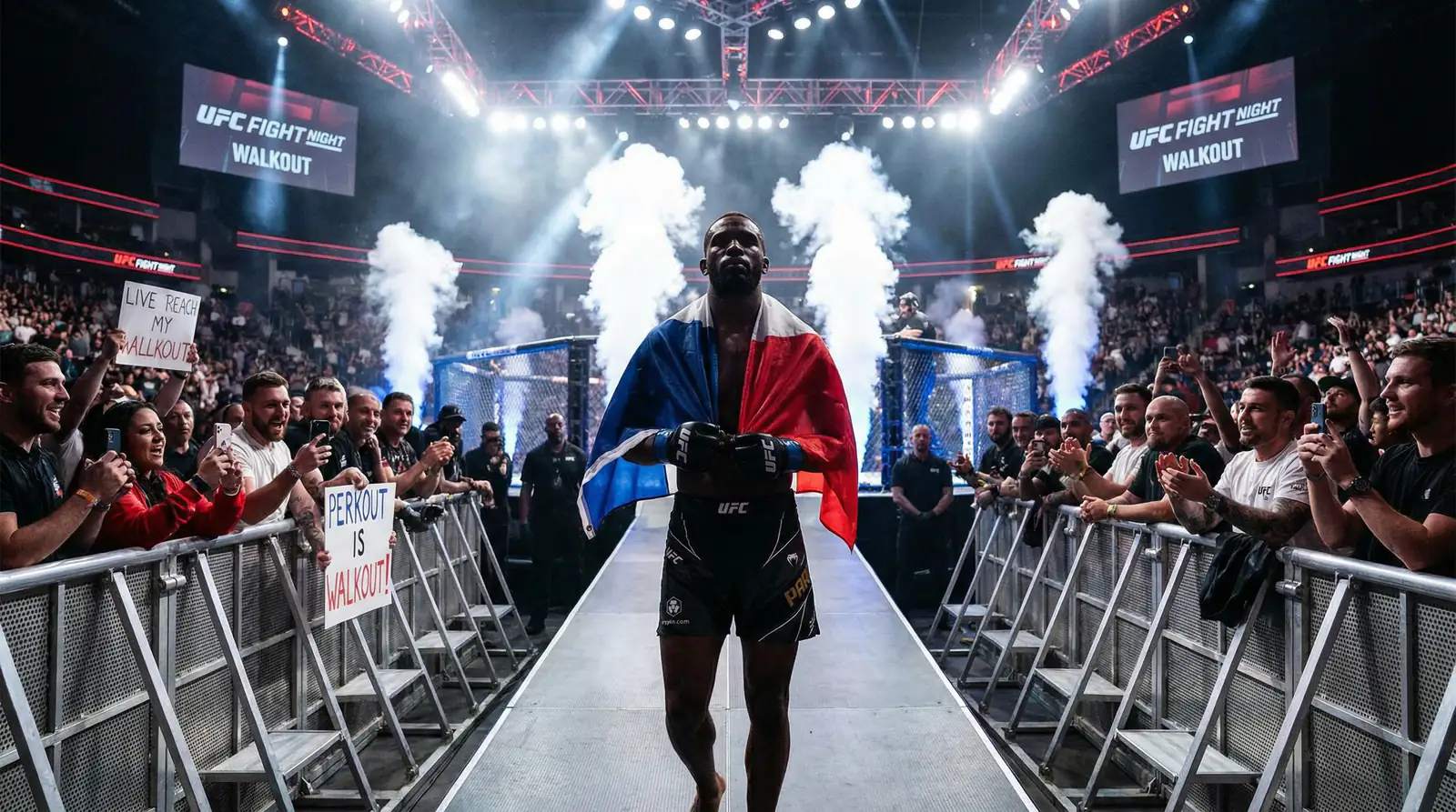 Un combattant MMA français entre dans l